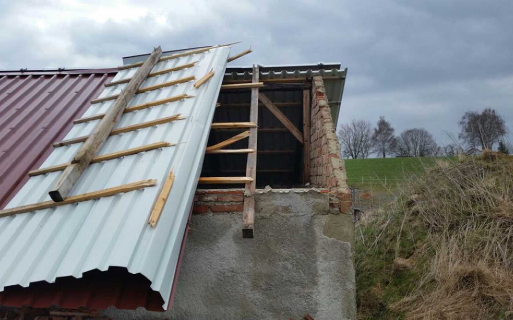 LeWo-Bau Montageservice – Leistungen – Sturmschaden Reperatur